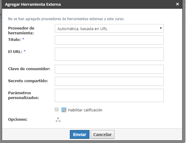 Agregar Herramienta Externa