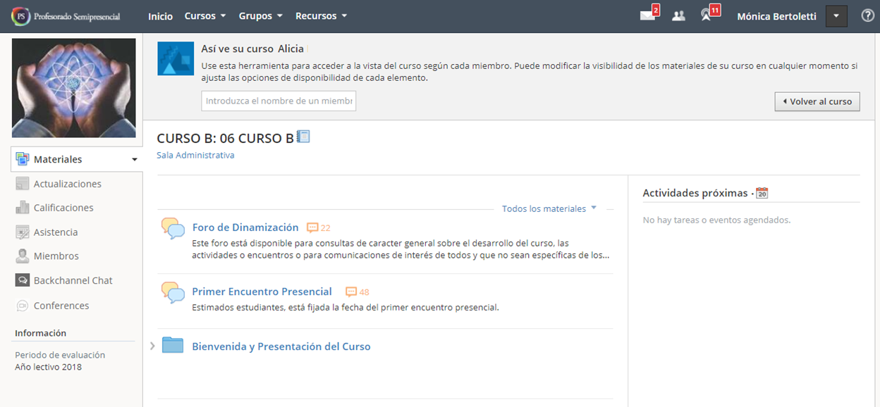 ver el curso como2